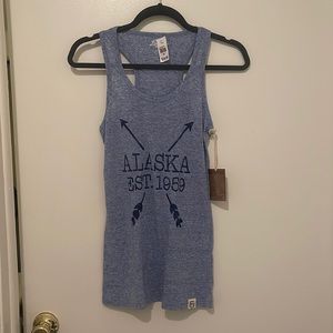 Brand new Alaska racer back tank